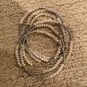 Scout Bracelet in Ivory and Gold